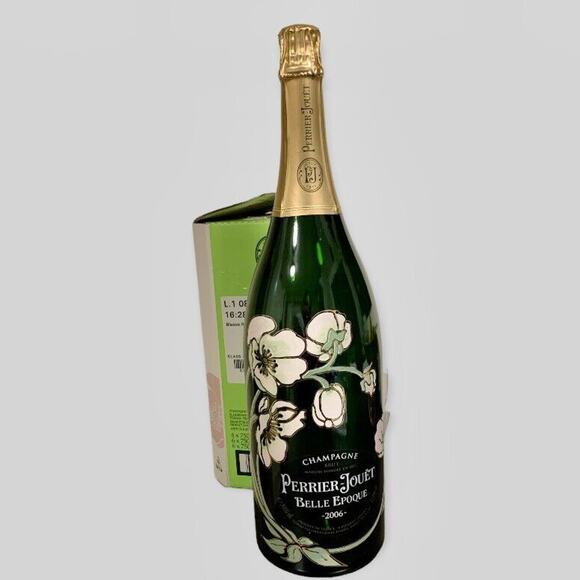 PERRIER JOUET BELLE EPOQUE 2006 GIANT FACTICE DUMMY DISPLAY BOTTLE MAGNUM 3L - Picture 9 of 16